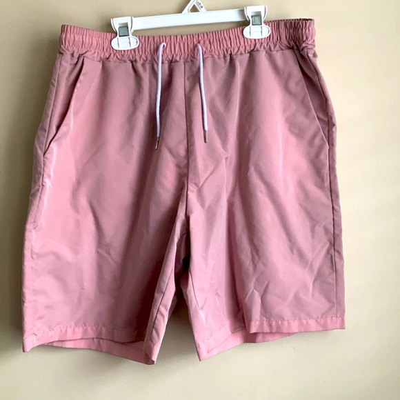 SHEIN Other - SHEIN men's XL blush colored drawstring shorts